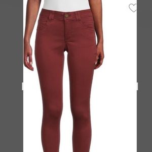 Democracy Solid Ankle Length Stretch Jean